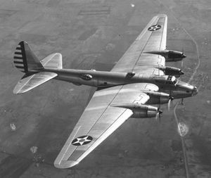 Warbird Picture - XB-15 on a test flight