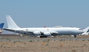 Airplane Picture - Navy E-6 Mercury at the Mojave Air and Space Port