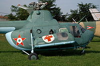 Airplane Picture - Mi-1M with side capsules for the injured