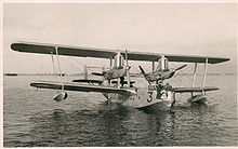 Airplane Picture - Short Singapore III flying boat of 230 Squadron at Alexandria, mid 1930s.