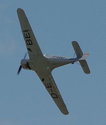 Airplane Picture - Bf 108 B-1, Lufthansa's D-EBEI at Duxford 2009