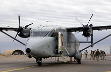 Airplane Picture - A C-23B Sherpa in Iraq, 2004.