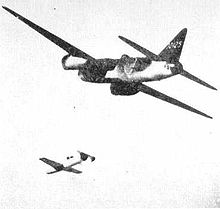 Airplane Picture - G4M2e Model 24 Tei launching suicide bomb Yokosuka MXY-7 Ohka 