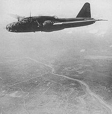 Airplane Picture - A Ki-67 in flight.