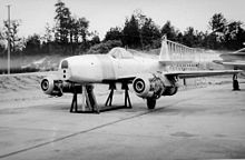 Airplane Picture - A Kikka stationed at the Patuxent River Naval Air Base, Maryland, 1946