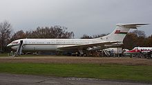 Airplane Picture - Former Oman Royal Flight VC10 on display at the Brooklands Museum