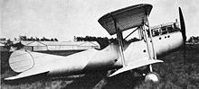 Airplane Picture - The Silver Streak at Farnborough in February 1921