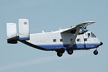 Airplane Picture - Invicta Aviation Skyvan on parachuting duties at the Cotswold Air Show. (2010).