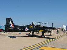 Airplane Picture - Short Tucano T1 at RIAT 2005.