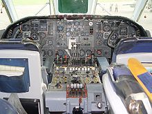 Airplane Picture - VC10 1151 flight deck