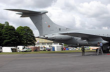 Airplane Picture - The T-tail of an RAF VC10