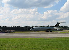 Airplane Picture - Vickers VC10 at the Belgian Air Force base of Kleine Brogel