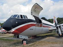 Airplane Picture - Vickers Vanguard 953C Merchantman Superb at Brooklands Museum, Weybridge.