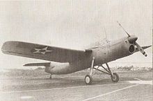Airplane Picture - The XSO2U-1 on wheeled landing gear