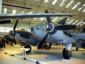 Warbird Picture - Me 410 A-1/U2, RAF Cosford