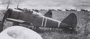 Airplane Picture - A Ki-27 as used in the Battle of Khalkhin Gol.