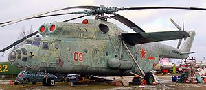 Warbird Picture - Mi-6 at Riga, Latvia.