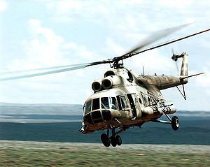 Warbird Picture - Mil Mi-8 of the USAF 6th Special Operations Squadron during a military exercise