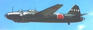 Warbird Picture - Mitsubishi G4M1 of 801st Kokutai