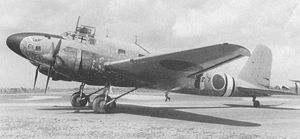 Airplane Picture - MC-20-II with a nickname Hakutsuru(white crane) of the China Airlines during the Sino-Japanese war.