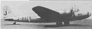 Warbird Picture - Nakajima Ki-19 after civilian converstion for Domei Tsushin news agency