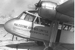 Warbird Picture - Palestine Airways Pobjoy Short Scion, 1938