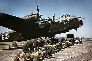 Warbird Picture - Stirling N6101 from No. 1651 Heavy Conversion Unit at Waterbeach, Cambridgeshire, being 