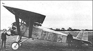 Airplane Picture - Vickers Type 121 Wibault