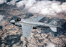 Airplane Picture - An A-6E Intruder flying over Spain during Exercise Matador