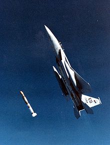 Airplane Picture - Launch of Vought's ASAT in 1983.