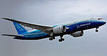 Airplane Picture - The Boeing 787 on its first flight.