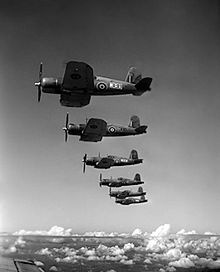 Airplane Picture - A formation of British F4U Corsairs in 1944.