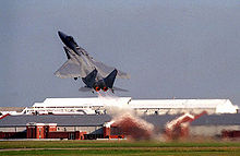 Airplane Picture - F-15C on takeoff