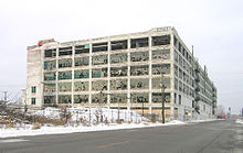 Airplane Picture - Fisher Body Plant 21, Piquette and St. Antoine.