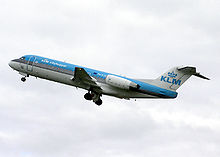 Airplane Picture - Fokker 70, Fokker's last successful plane.