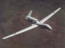 Airplane Picture - RQ-4 Global Hawk unmanned aerial vehicle reconnaissance aircraft.