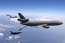 Airplane Picture - KC-10 Extender tri-jet air-to-air tanker.