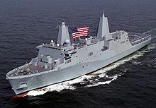 Airplane Picture - USS San Antonio (LPD-17), a San Antonio class amphibious transport dock