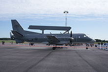 Airplane Picture - Saab 340 with Erieye radar