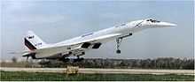 Airplane Picture - Tu-144 supersonic airliner