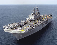 Airplane Picture - USS Bataan (LHD-5), a Wasp class amphibious assault ship