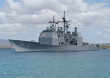 Airplane Picture - USS Port Royal (CG-73), a Ticonderoga class cruiser