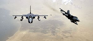 Airplane Picture - RAF Panavia Tornados over Iraq.