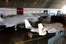 Airplane Picture - T-46, X-32 and YF-23 in the restoration area of the National Museum of the United States Air Force