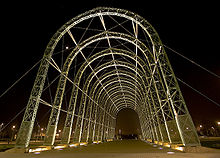 Airplane Picture - Reconstructed airship hangar at IQ Farnborough.