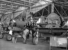 Airplane Picture - CAC Boomerang during assembly