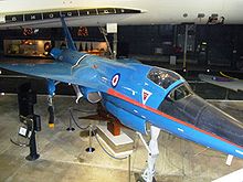 Airplane Picture - BAC 221 at the Fleet Air Arm Museum
