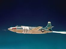 Airplane Picture - Bell X-1A in flight