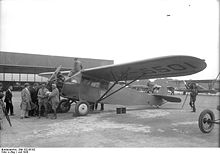 Airplane Picture - The FC-2W of Collyer and Mears at Berlin in 1928