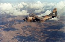 Airplane Picture - A 19th ACS C-123K over the Mekong Delta, 1969.